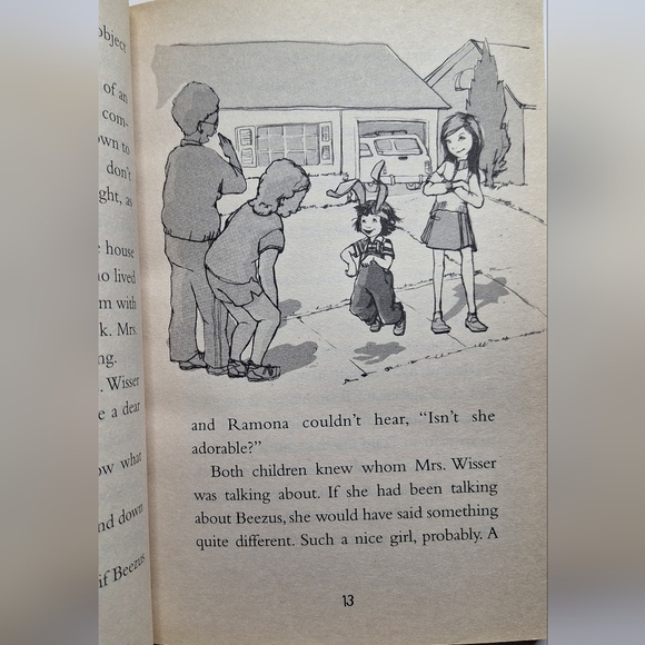 Beezus and Ramona by Beverly Cleary - Green and Blue Cover - Picture 5 of 5